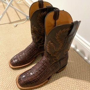 Lucchese Men's Crocodile Boots